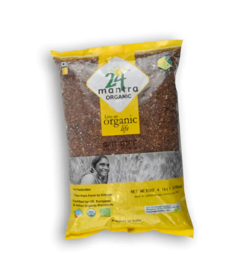 24 MANTRA ORGANIC Organic Red Rice 4 LBS